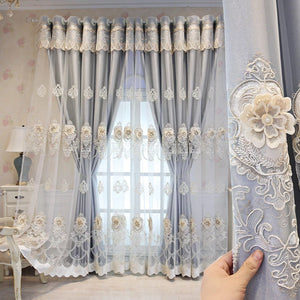 2022 New European Style Curtains for Living Room