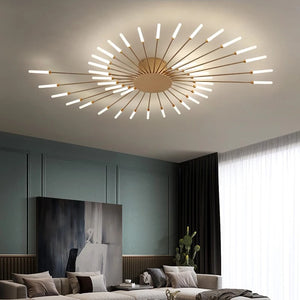 LED Lights Nordic Chandelier for Living Dining Room